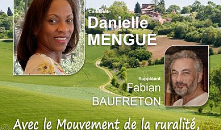 LEGISLATIVES 2022 : Danielle MENGUE candidate LMR de la 6° Circonscription des français de l'étranger SUI..